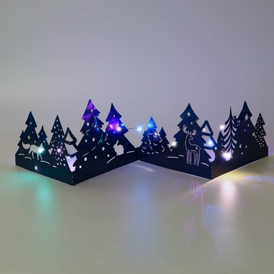 Украшение с гирляндой «Лес»