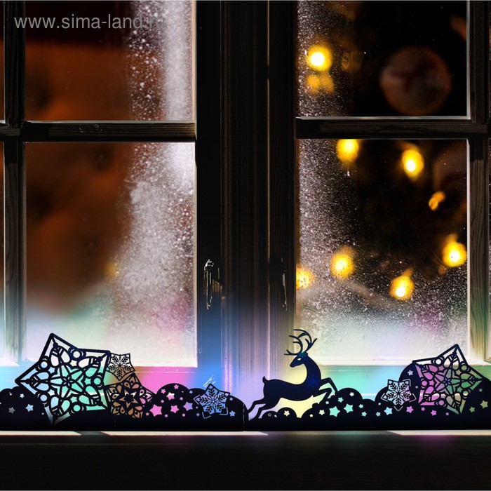 Украшение с гирляндой «Снежинки» - Фото 1