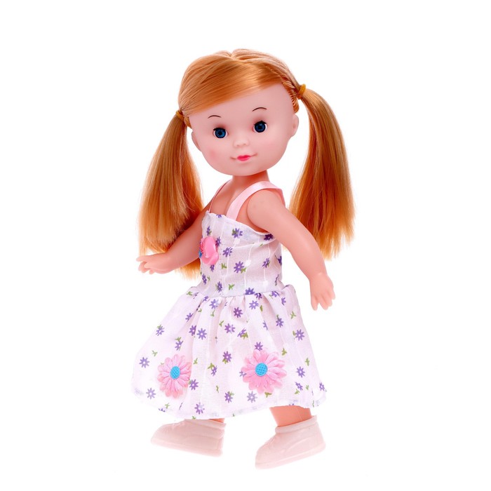 Кукла классическая «Оля» в платье, с аксессуаром - фото 1881988522