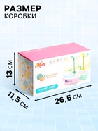 Мебель для кукол «Ванна», функциональный душ, МИКС - Фото 4