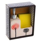 Дозатор 250 мл "Уют" для моющего средства с подставкой для губки, цвета МИКС - Фото 3