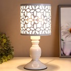 Лампа настольная «Ромашки» 1xE27 40 Вт белый 14.5×14.5×31 см RISALUX - Фото 2