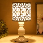 Лампа настольная «Ромашки» 1xE27 40 Вт белый 14.5×14.5×31 см RISALUX - Фото 3