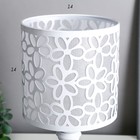 Лампа настольная «Ромашки» 1xE27 40 Вт белый 14.5×14.5×31 см RISALUX - Фото 4