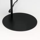 Лампа настольная RISALUX «Ривьера», E27, 40 Вт, чёрная, 15×20×36 см - Фото 7