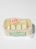 Органайзер для хранения косметики, 6 секций, с ящиком, 21×10.5×9 см, бежевый, зелёный - Фото 7