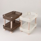 Органайзер для хранения косметики, двухуровневый, 24×15×20 см, МИКС - Фото 10