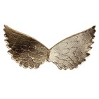 Карнавальные крылья «Ангелочек», для детей, цвет золотой - фото 2561916