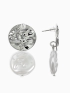 Серьги с жемчугом «Нефаз», цвет белый в серебре - фото 65487356