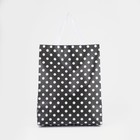 Сумка хозяйственная без застёжки, цвет чёрный - фото 20969030