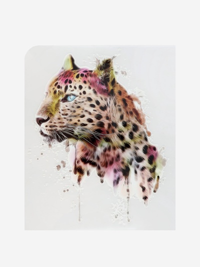 Термонаклейка «Леопард», 19×16 см