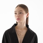 Кулон «Цепь» авангард, звезда, 4 яруса, цвет золото, 35-70 см - Фото 2