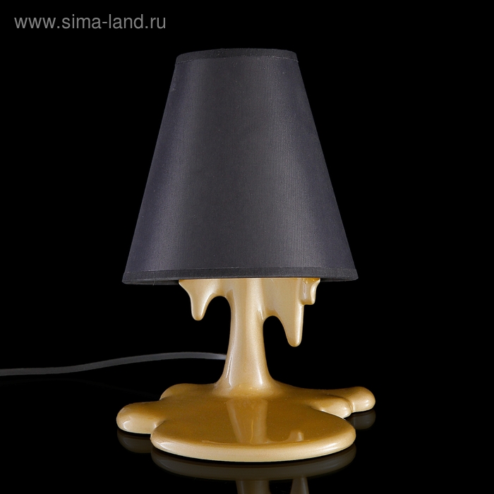Лампа настольная "Расплавленное золото", 18 × 16 × 25 см - Фото 1
