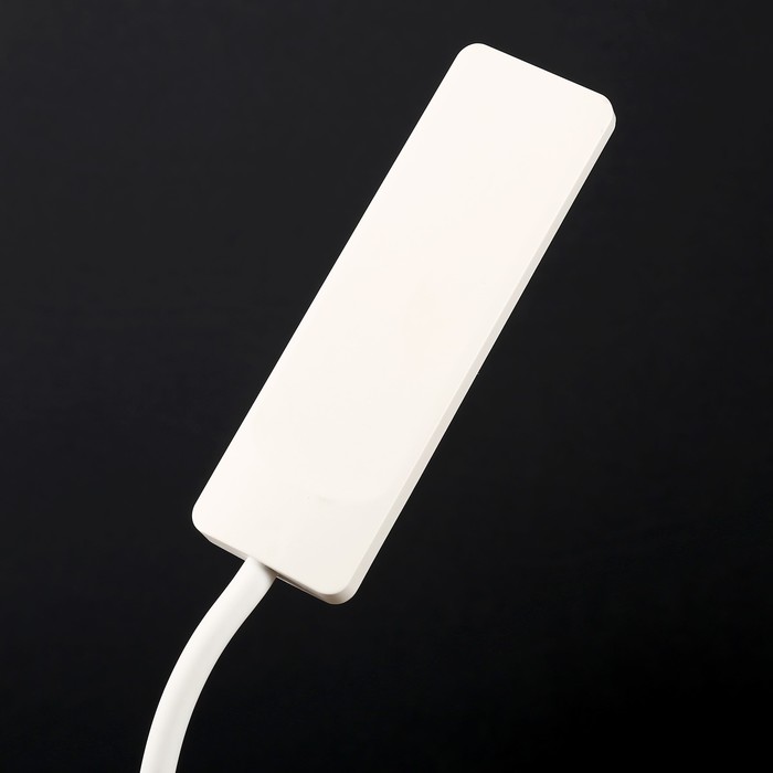 Лампа настольная "Санета" 3 режима 8Вт USB(не в комплекте)  белый 12,5х8х44 см RISALUX - фото 1907028843