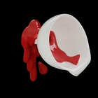 Вешалка "Воронка с красной краской", 10 × 11 × 16 см - фото 8221659