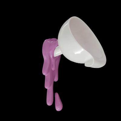 Вешалка "Воронка с фиолетовой краской", 10 × 11 × 16 см - Фото 1