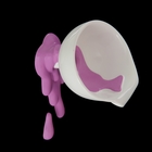 Вешалка "Воронка с фиолетовой краской", 10 × 11 × 16 см - фото 8221664