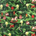 Бумага упаковочная глянцевая «Новогодняя ёлка», 70 × 100 см - Фото 2
