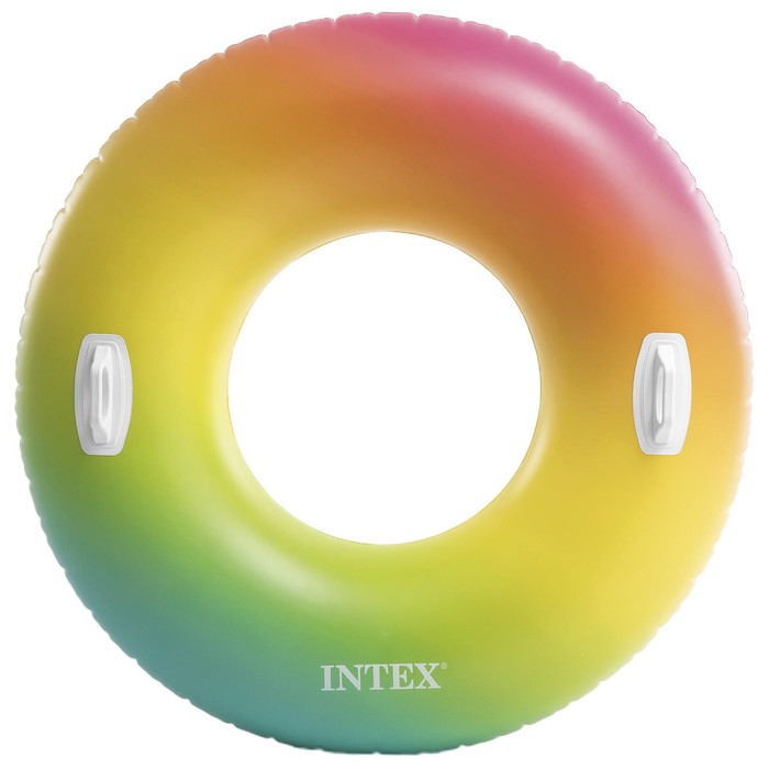 Круг для плавания «Цветной вихрь», d=122 см, от 9 лет, 58202EU INTEX - фото 1911964509