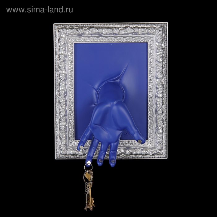 Ключница "Картина. Рука на синем", 33 × 27 × 11 см - Фото 1
