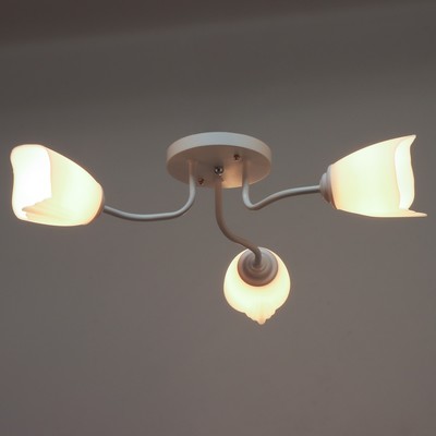 Люстра «1341001/3WT» BayerLux, E27 15 Вт, белый