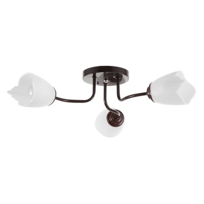 Люстра «1341003/3WT» BayerLux, E27 15 Вт, коричневый