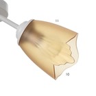 Люстра «Оникс» BayerLux 2×15 Вт E27, белый, 50×15×15 см - Фото 5