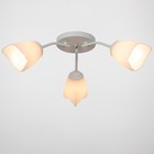 Люстра «Оникс» BayerLux 3×15 Вт E27, белый, 50×50×15 см - Фото 2