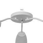Люстра «Оникс» BayerLux 3×15 Вт E27, белый, 50×50×15 см - Фото 4