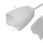 Люстра «Оникс» BayerLux 5×15 Вт E27, белый, 52×52×15 см - Фото 5