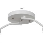 Люстра «Оникс» BayerLux 2×15 Вт E27, белый-синий, 50×15×15 см - Фото 6