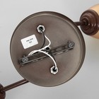 Люстра «Оникс» BayerLux 2×15 Вт E27, коричневый, 50×15×15 см - Фото 6