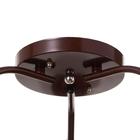 Люстра «Оникс» 3×15 Вт E27 коричневый 50×50×15 см BayerLux - Фото 4