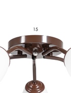 Люстра «Оникс» BayerLux 5×15 Вт E27, коричневый, 52×52×15 см - Фото 5