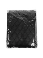 Накидка на переднее сиденье, искусственный мех, ромб, размер 55×135 см, черный - фото 57930666