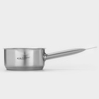 Ковш Катунь «Общепит», 1 л, d=14 см, h=7 см, капсульное дно, индукция, нержавеющая сталь - Фото 3