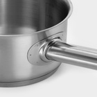 Ковш Катунь «Общепит», 1 л, d=14 см, h=7 см, капсульное дно, индукция, нержавеющая сталь - Фото 6