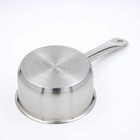 Ковш Катунь «Общепит», 1.5 л, d=16 см, h=8 см, капсульное дно, индукция, нержавеющая сталь - Фото 2