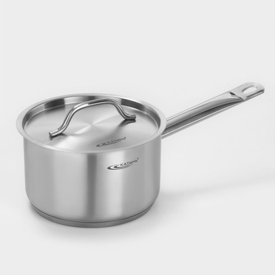 Ковш Катунь «Общепит», 2.6 л, d=18 см, h=11 см, капсульное дно, индукция, нержавеющая сталь