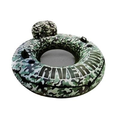 Круг-плот для плавания «Удовольствие», 135 см, с ручками и спинкой 58835NP INTEX