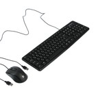 Комплект клавиатура и мышь Defender Dakota C-270 RU,проводной,мембранный,1000 dpi,USB,черный - фото 51296323