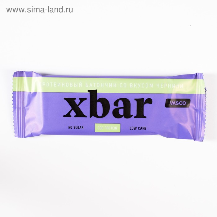 Протеиновый батончик  Xbar со вкусом  черники, 60 г - Фото 1
