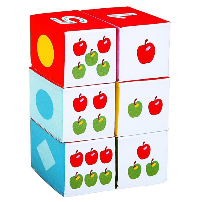 Набор мягких кубиков «Три Кота. Математика» - фото 1890858588