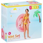 Шезлонг-кресло для плавания, с ручками, с сетчатым дном, d=119 см, от 8 лет, цвет МИКС, 58883NP INTEX - Фото 4