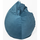 Кресло-мешок «Груша» малая, диаметр 70 см, высота 90 см, цвет синий, велюр - Фото 3