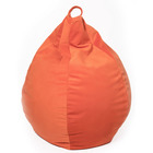 Кресло-мешок «Груша» большая, диаметр 90 см, высота 135 см, цвет оранжевый, велюр - Фото 3