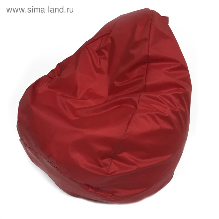 Кресло-мешок «Юниор», ширина 75 см, высота 100 см, цвет красный, плащёвка - Фото 1