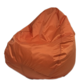 Кресло-мешок «Юниор», ширина 75 см, высота 100 см, цвет оранжевый, рогожка
