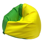 Кресло-мешок «Кроха», ширина 70 см, высота 80 см, цвет жёлто-салатовый, плащёвка - Фото 4