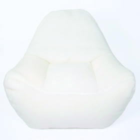 Кресло бескаркасное «Эдем», длина 90 см, ширина 100 см, высота 90 см, цвет молочный